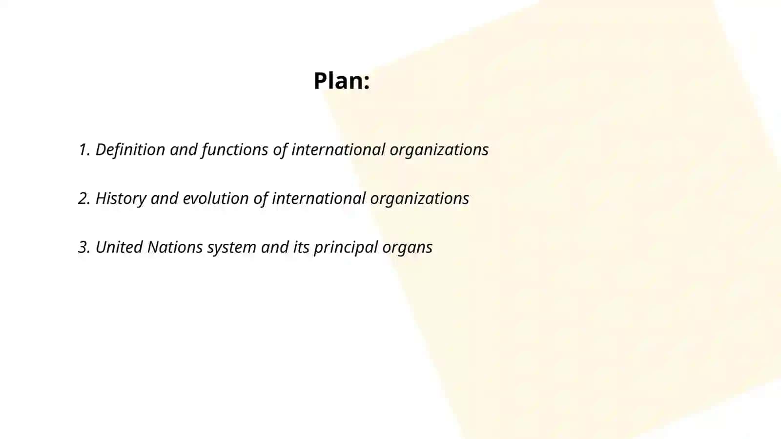 International Organizations 2
