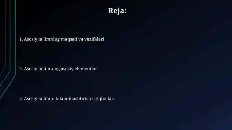 Boshlangʻich talimning maqsad va vazifalari 2