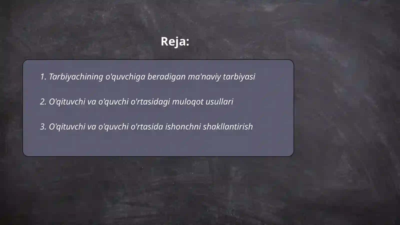 Tarbiyachi,o'qituvchi va o'quvchining o'zaro hamkorligi 2