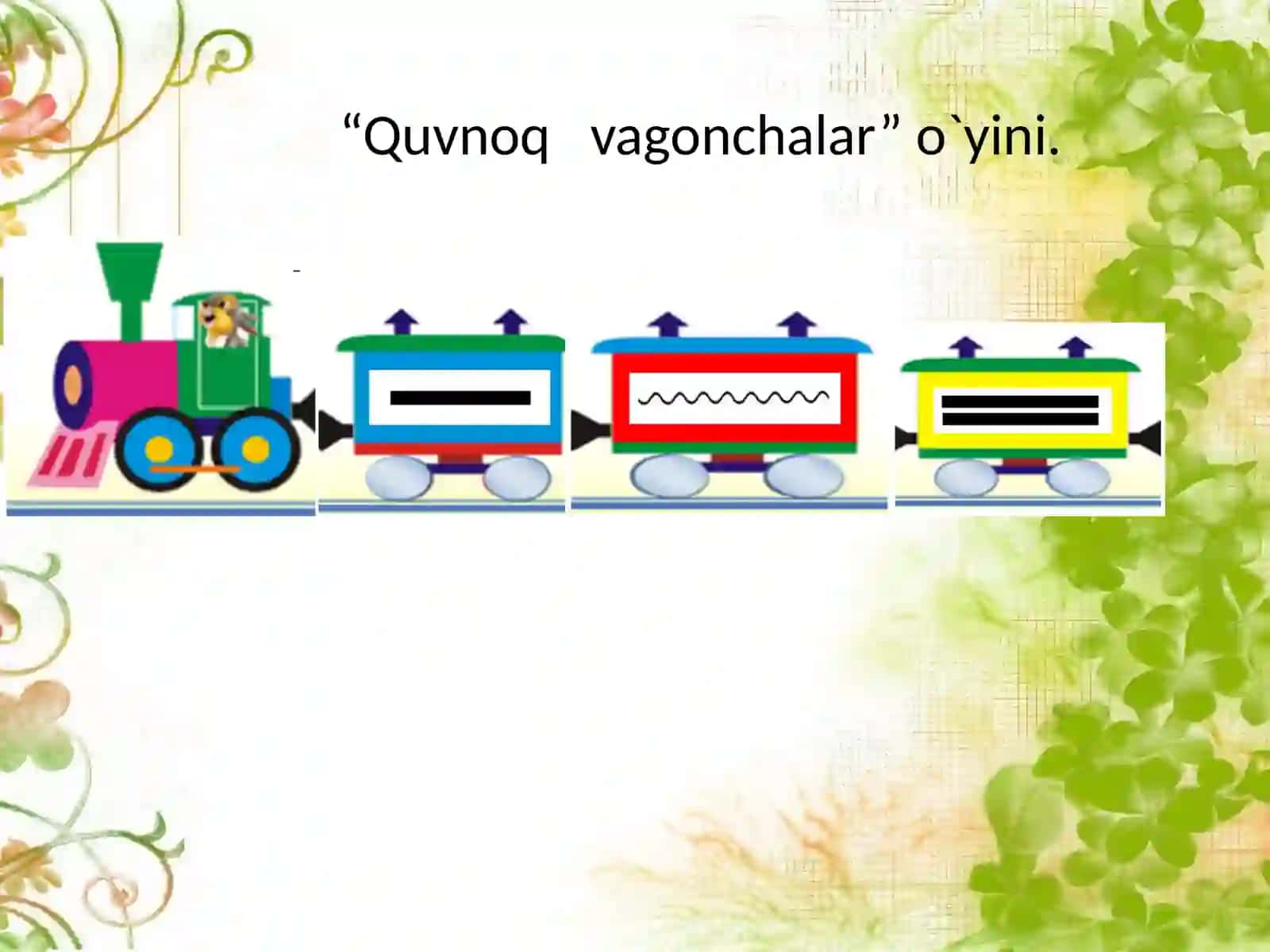 Quvnoqvagonchalar o`yini 2