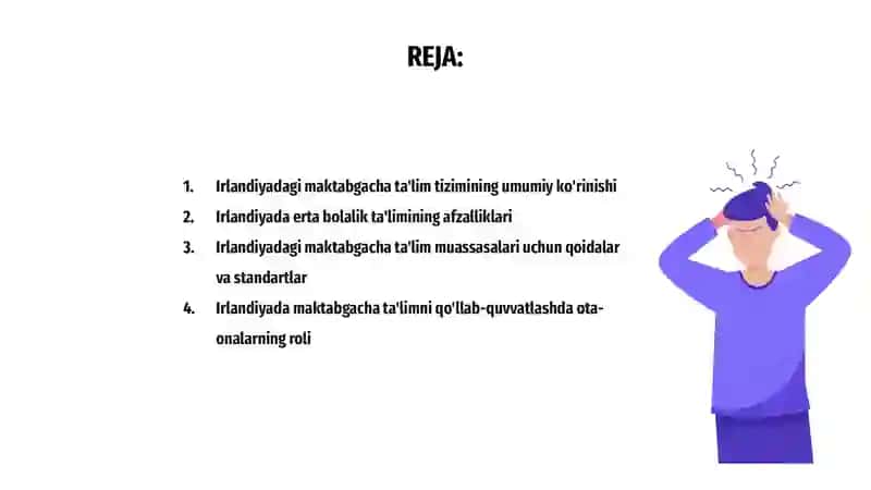 Maktabgacha ta'lim tizimi Irlandiya 2