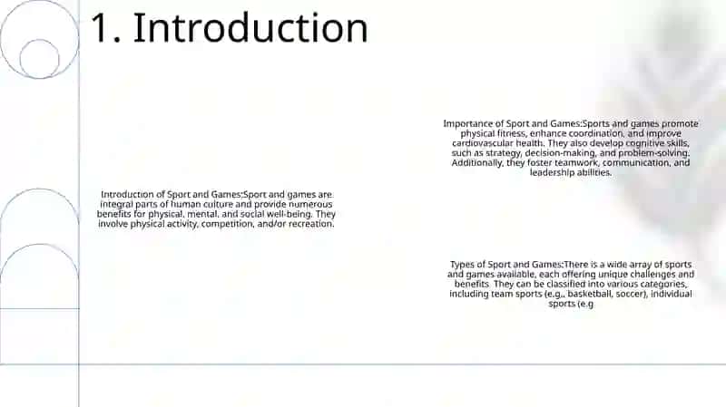 Sport And Games 2