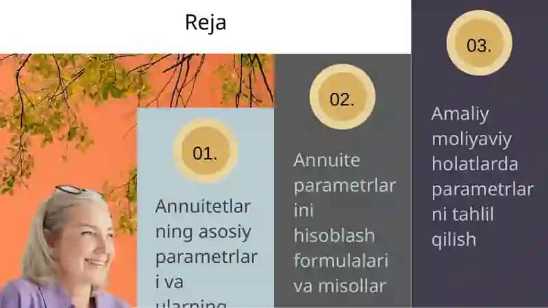 Annuitetlarining Parametrlari 2