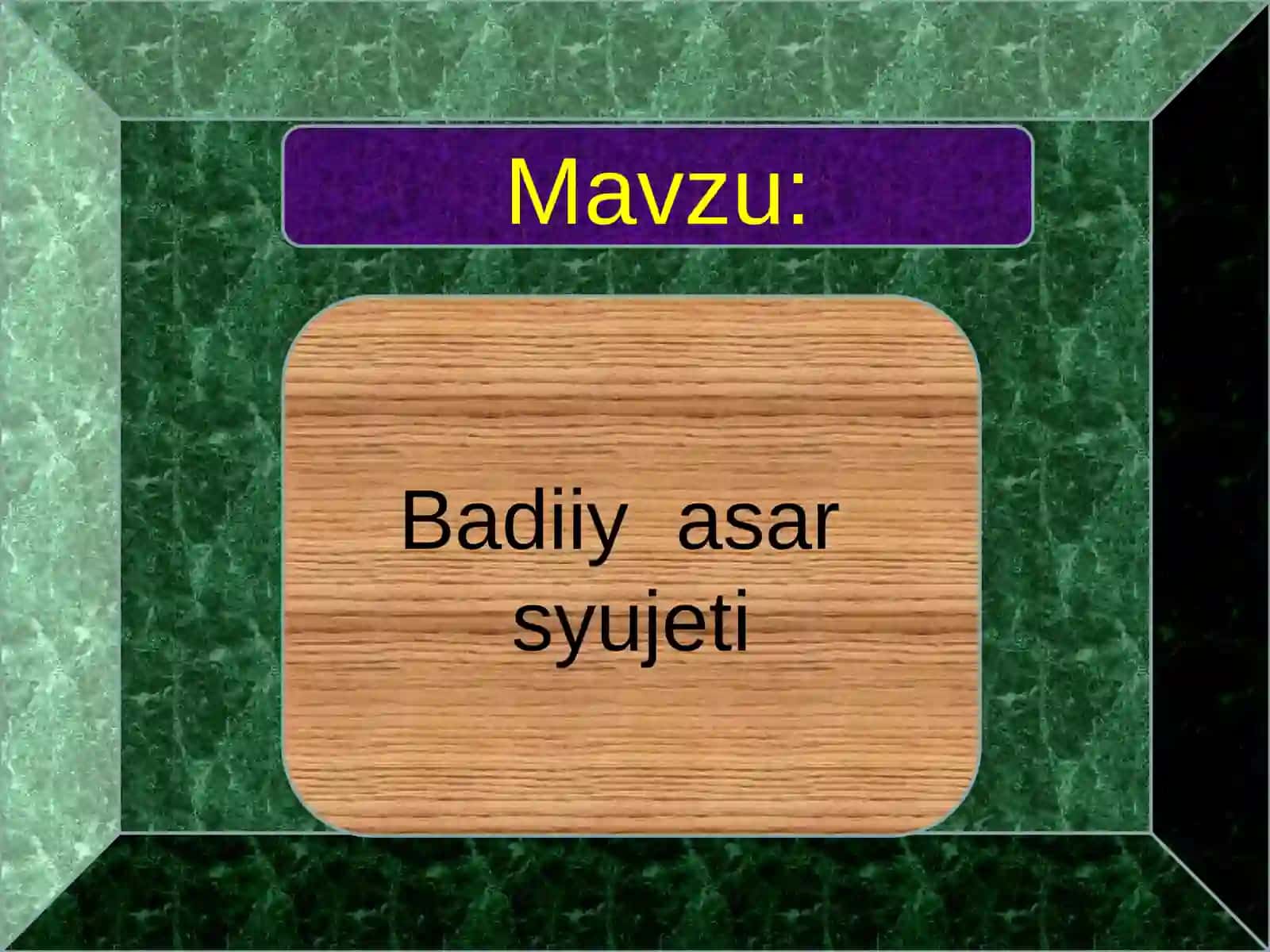 Adabiyotshunoslik nazariyasi 2