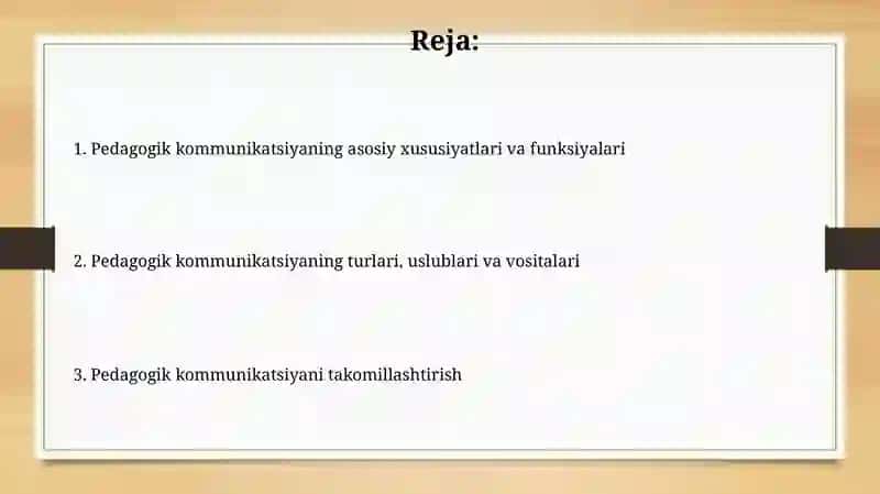 Pedagogik muloqotning oʻziga xos xususiyatlari va funksiyalari 2
