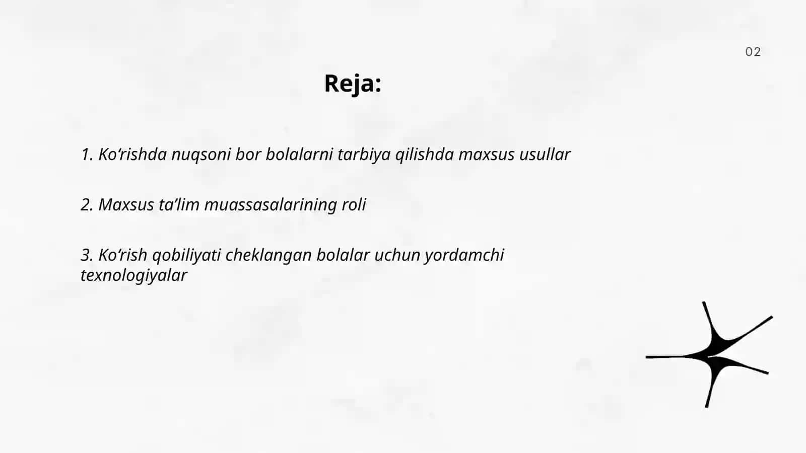 Ko‘rishda nuqsoni bor bolalar ta‘lim tarbiyasi 2