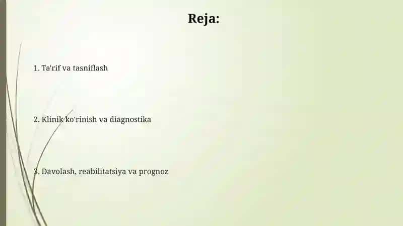 Umurtqa yallig’lanish va degenerativ-distrofik kasalliklar 2