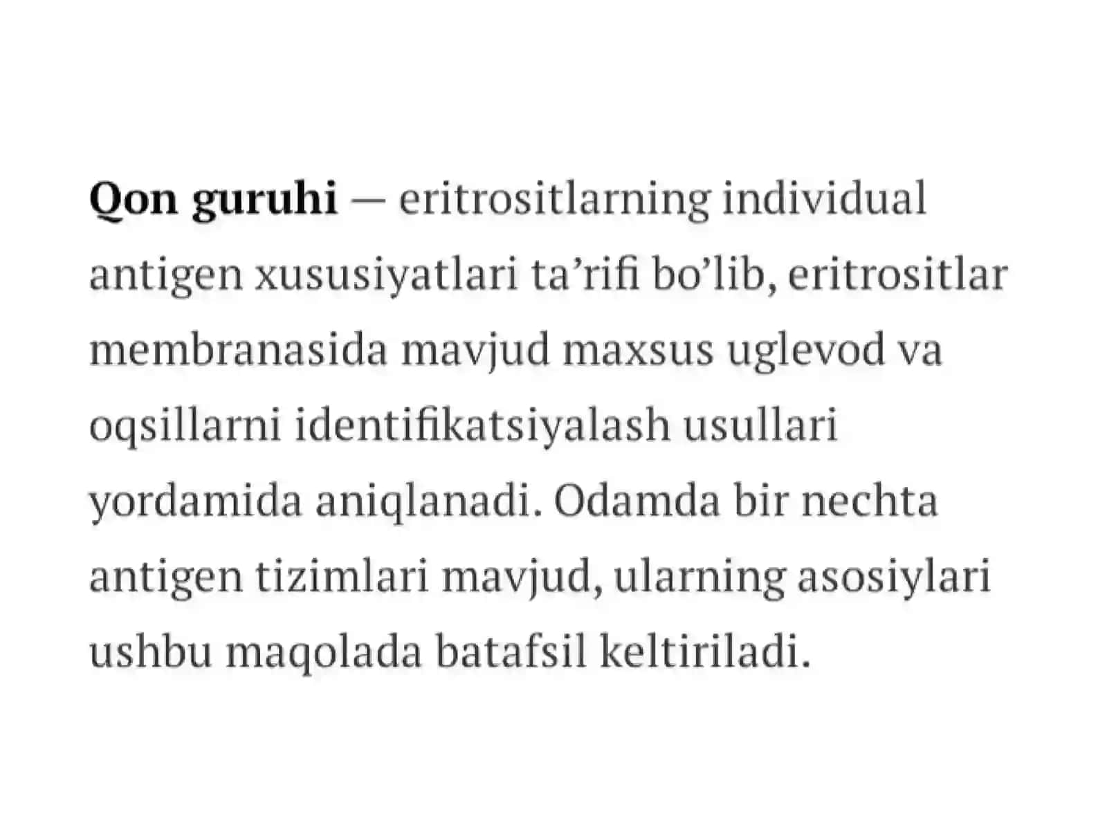 Qon lari va rezus faktorni 2