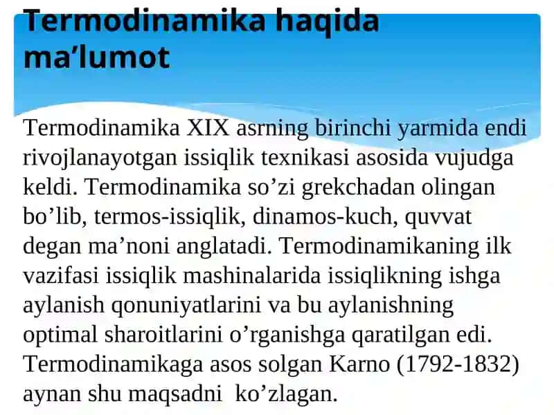 Кимёвий термодинамика 2