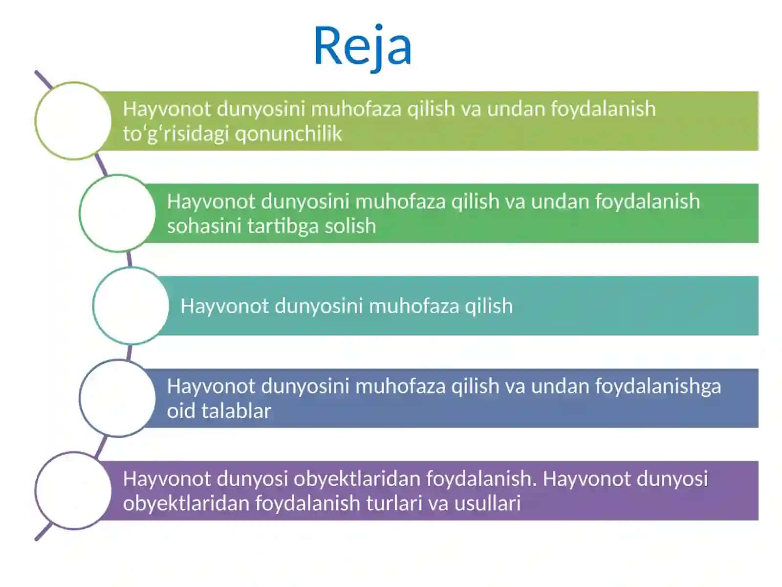 HAYVONOT DUNYOSINI MUHOFAZA QILISH VA UNDAN FOYDALANISHtartibi 2