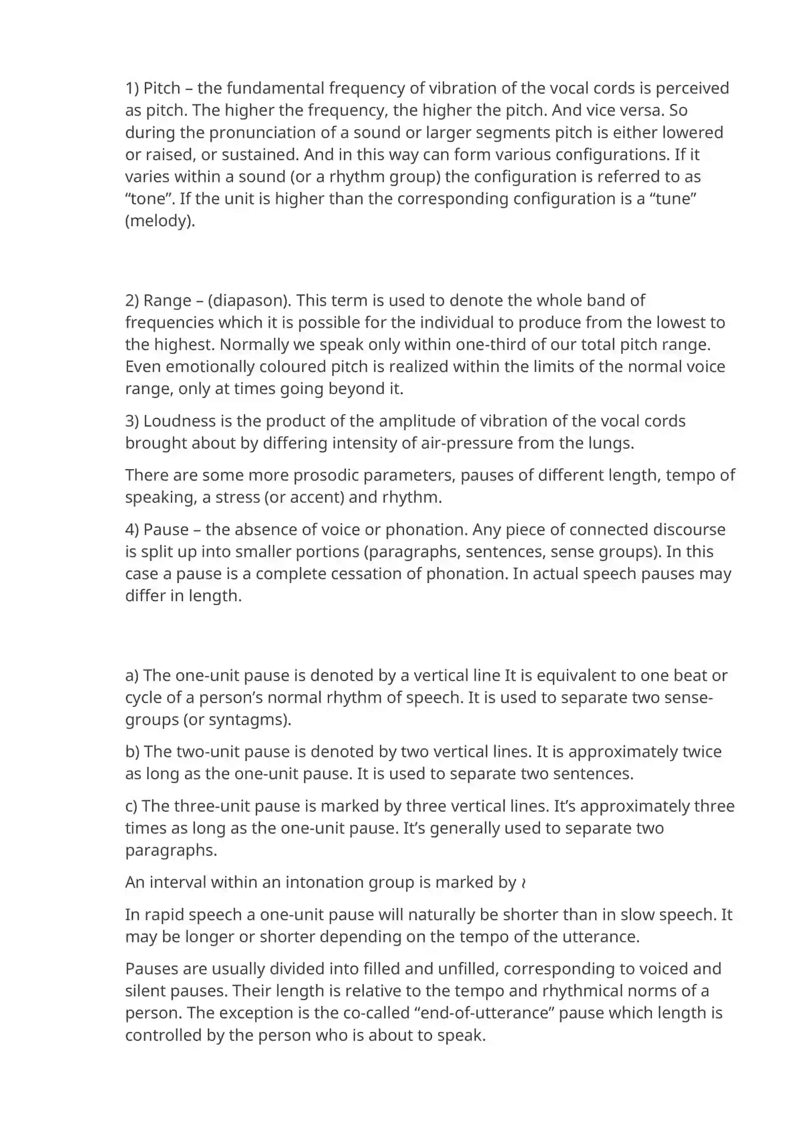 Intonation of the English language 2