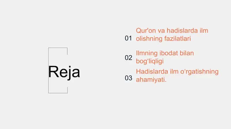 Hadislarda ilm oʻrgatish masalalari 2