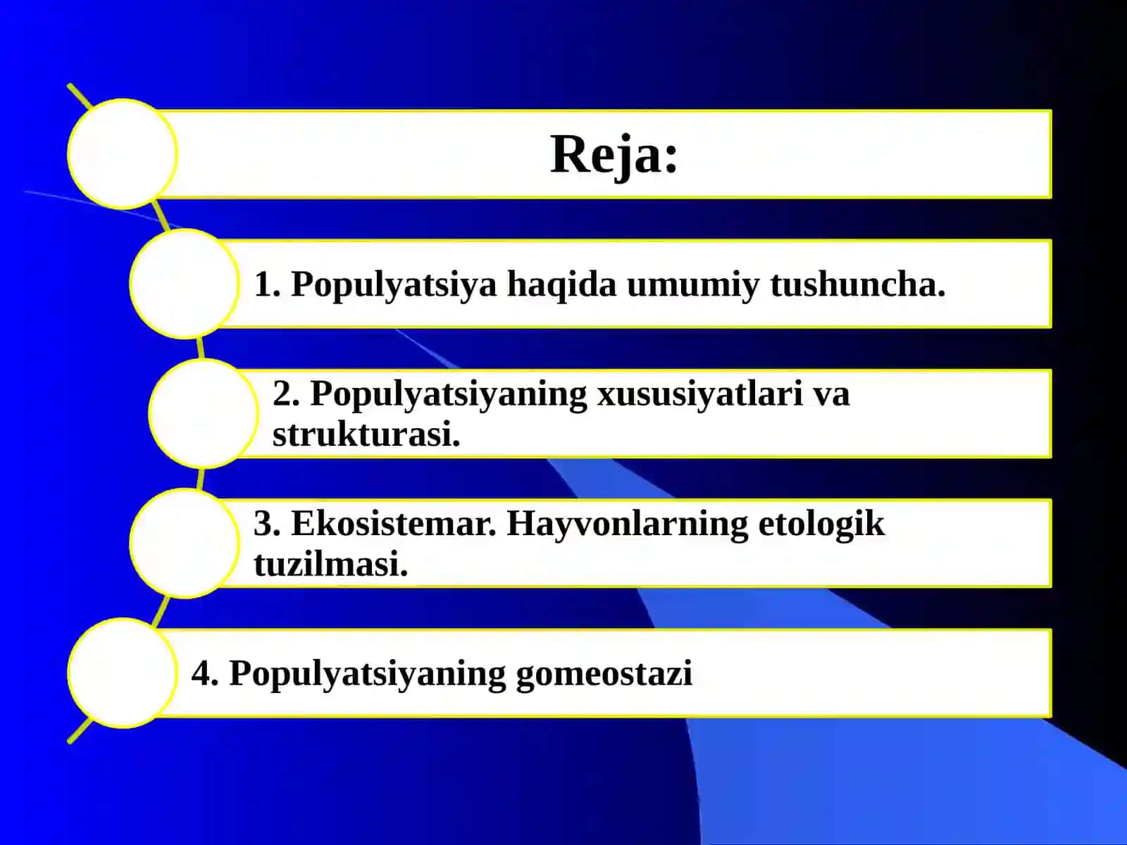 Hayvonlarning Populyatsiyasi 2