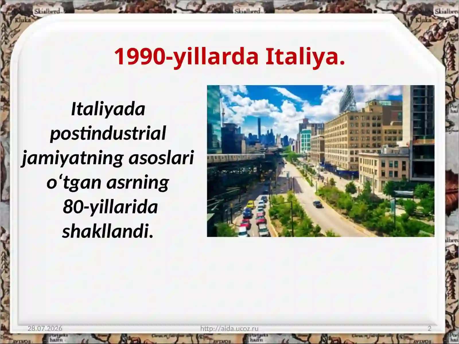 1991 – 2017-yillarda Italiya 2