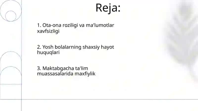 Maktabgacha taʼlim xususiy metodikasi fanining qonuniyatlari 2