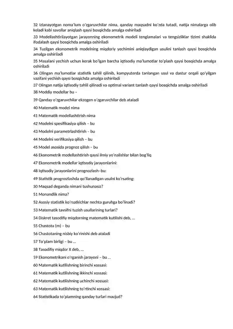 Ekonometrika 2