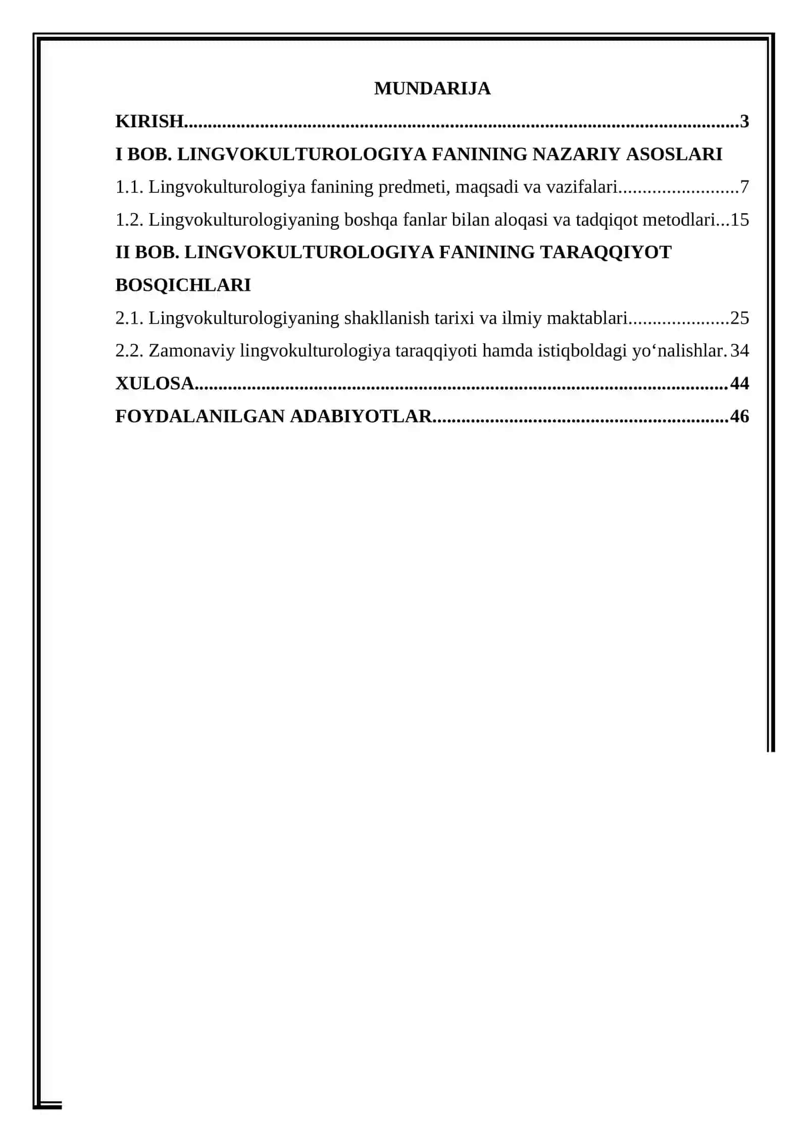 Lingvokulturologiya fanining shakllanishi va rivojlanish bosqichlari 2