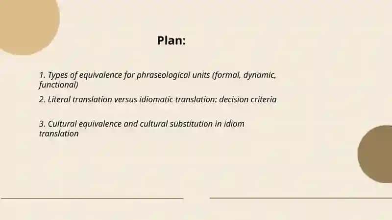 Equivalence in the Translation of Phraseological Units 2