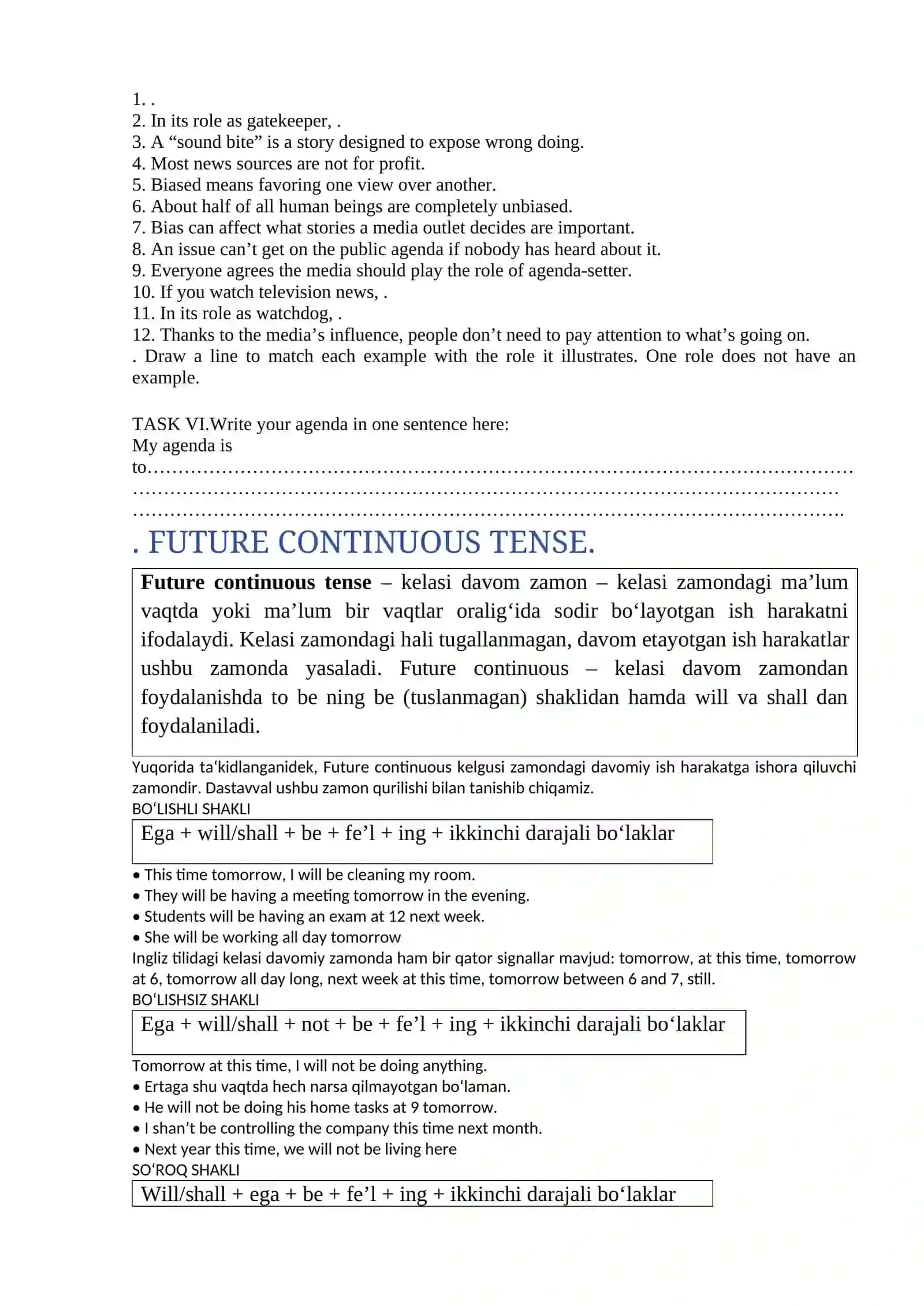 Mass media, ommaviy axborot vositalari 2