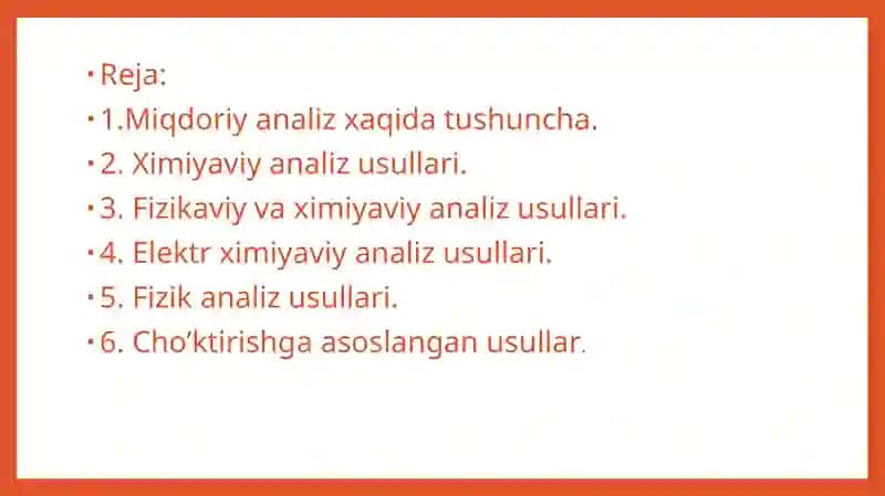 miqdoriy analiz metodining mohiyati 2