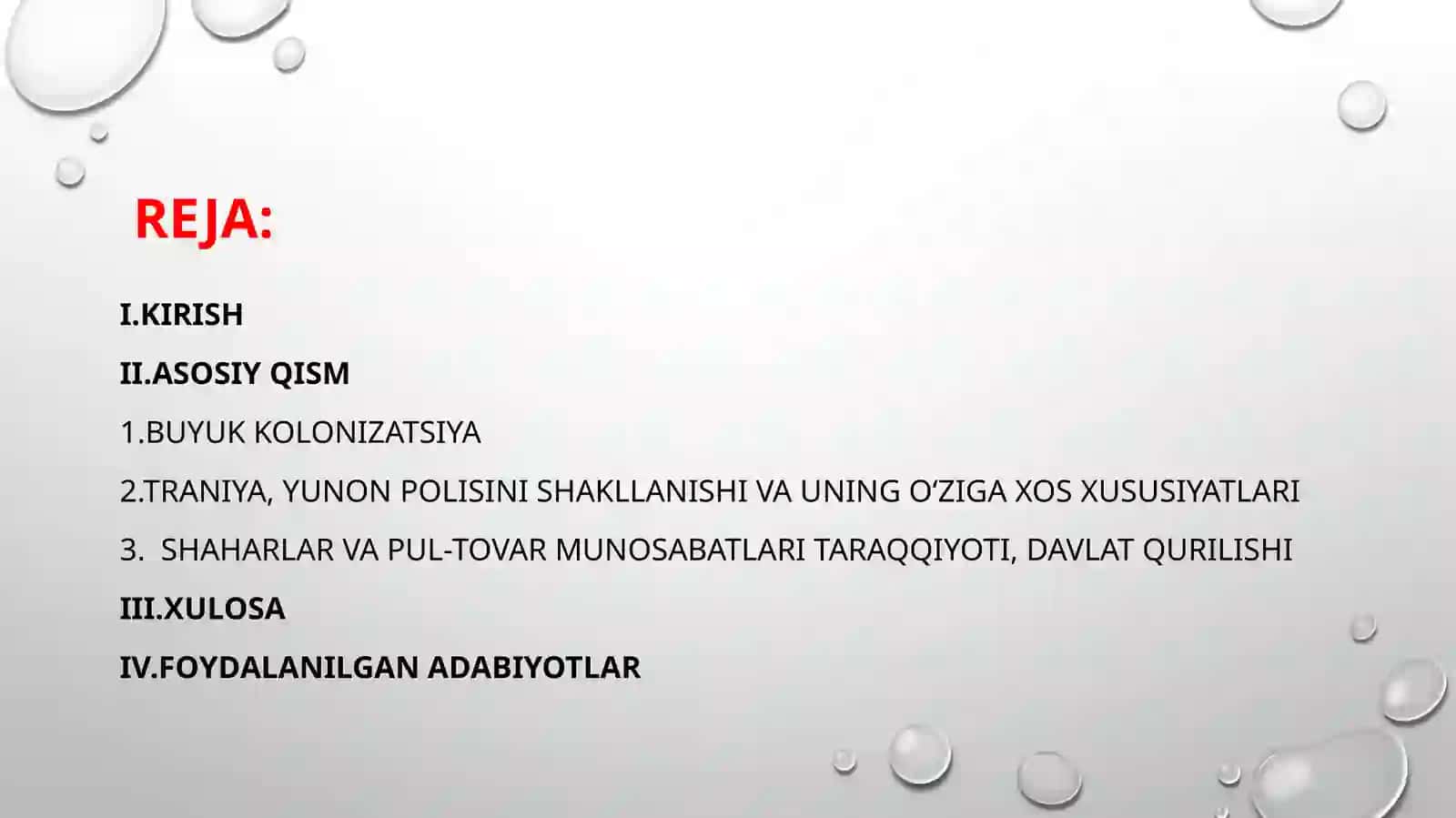 BuyukYunonKolonizatsiyalashtirish.Yunon polislarining paydoboʻlishi 2