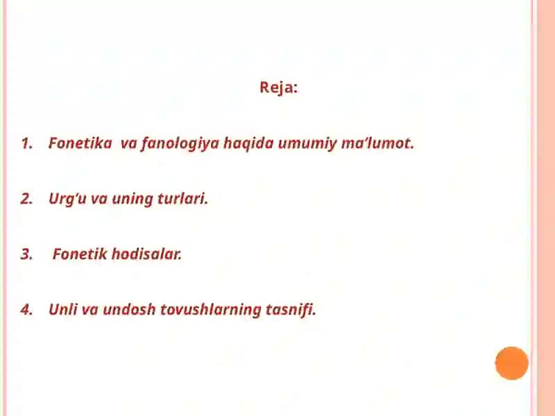 Fonetika va fanologiya 2