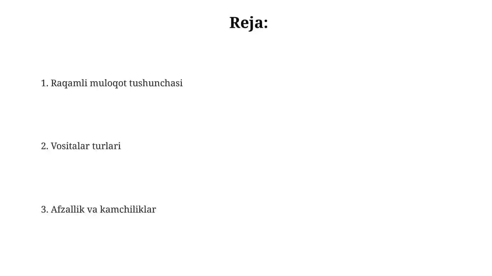 Raqamli muloqot vositalaridan foydalanish 2