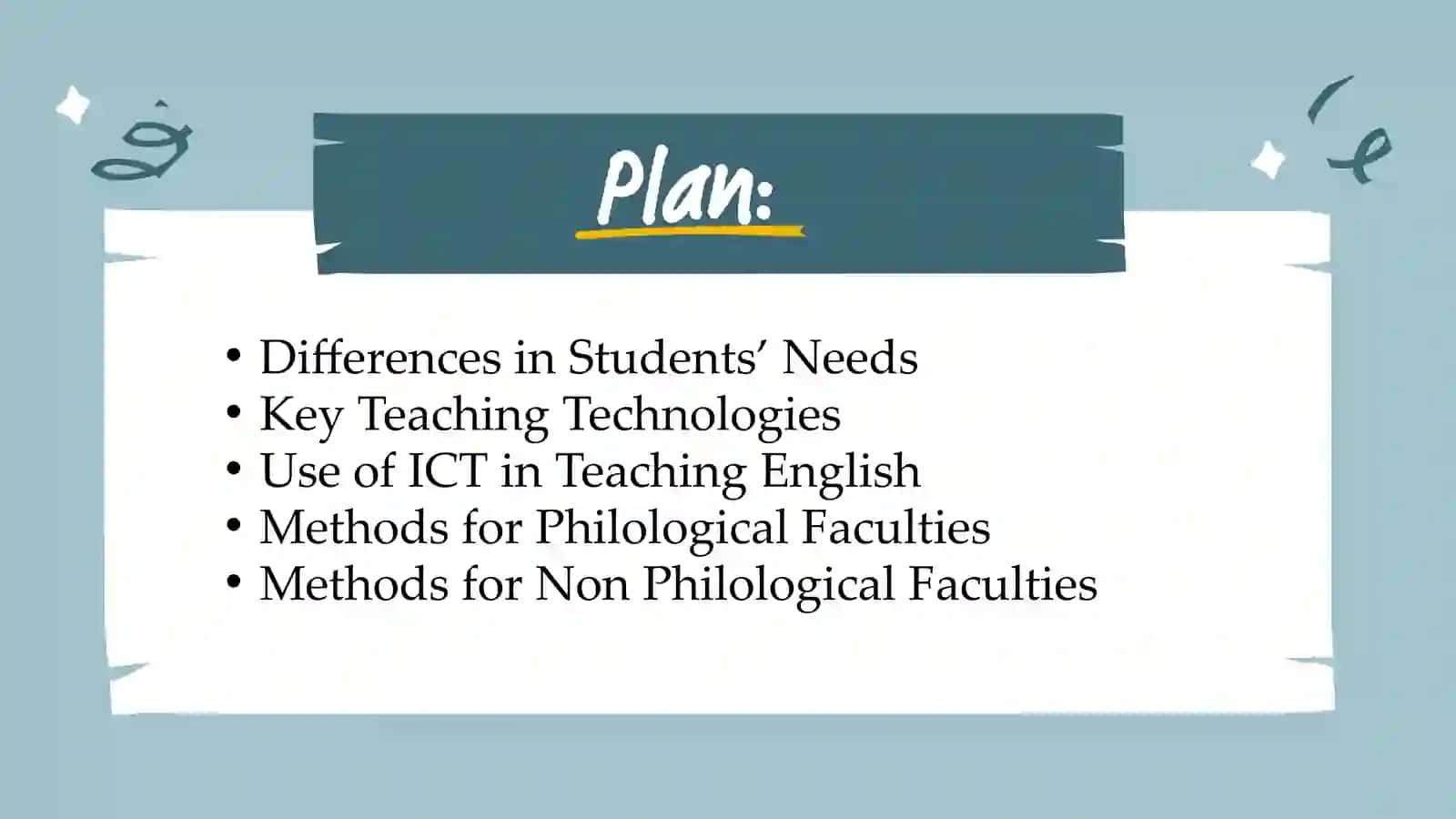 TECHNOLOGY OF TEACHING THE ENGLISH LANGUAGE AT AND NON-PHILOLOGICAL FACULTIES OF HIGHER EDUCATION 2