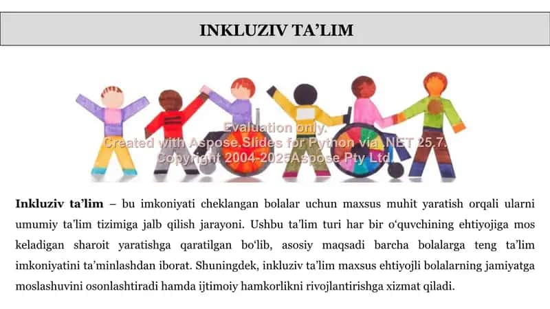 Inkluziv ta’limda jalb qilish bosqichlari 2