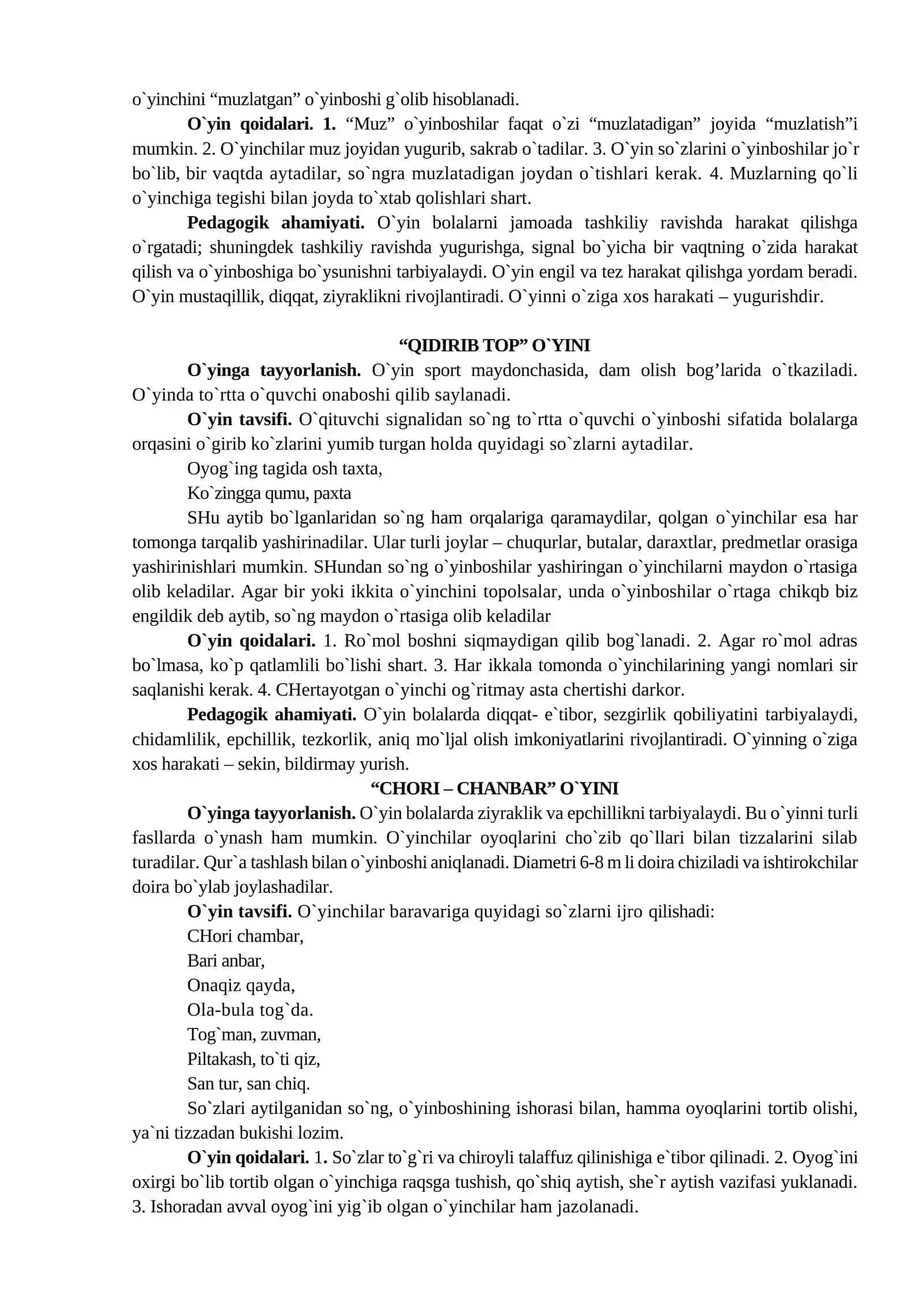O`YINLARDAN NAMUNALAR G`ОZLAR-ОQQUSHLAR 2