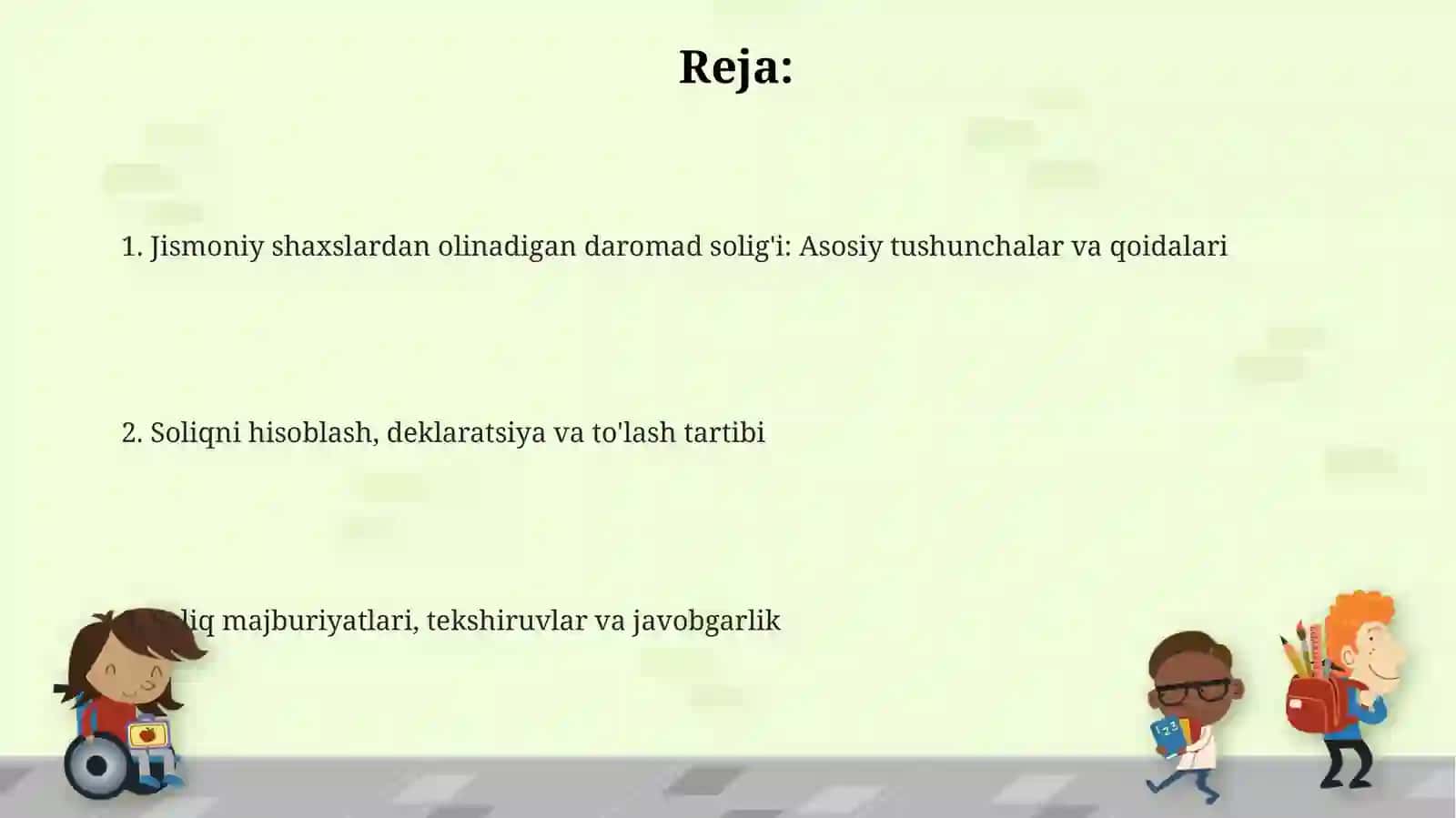 Jismoniy shaxslardan olinadigan daromad solig'i 2