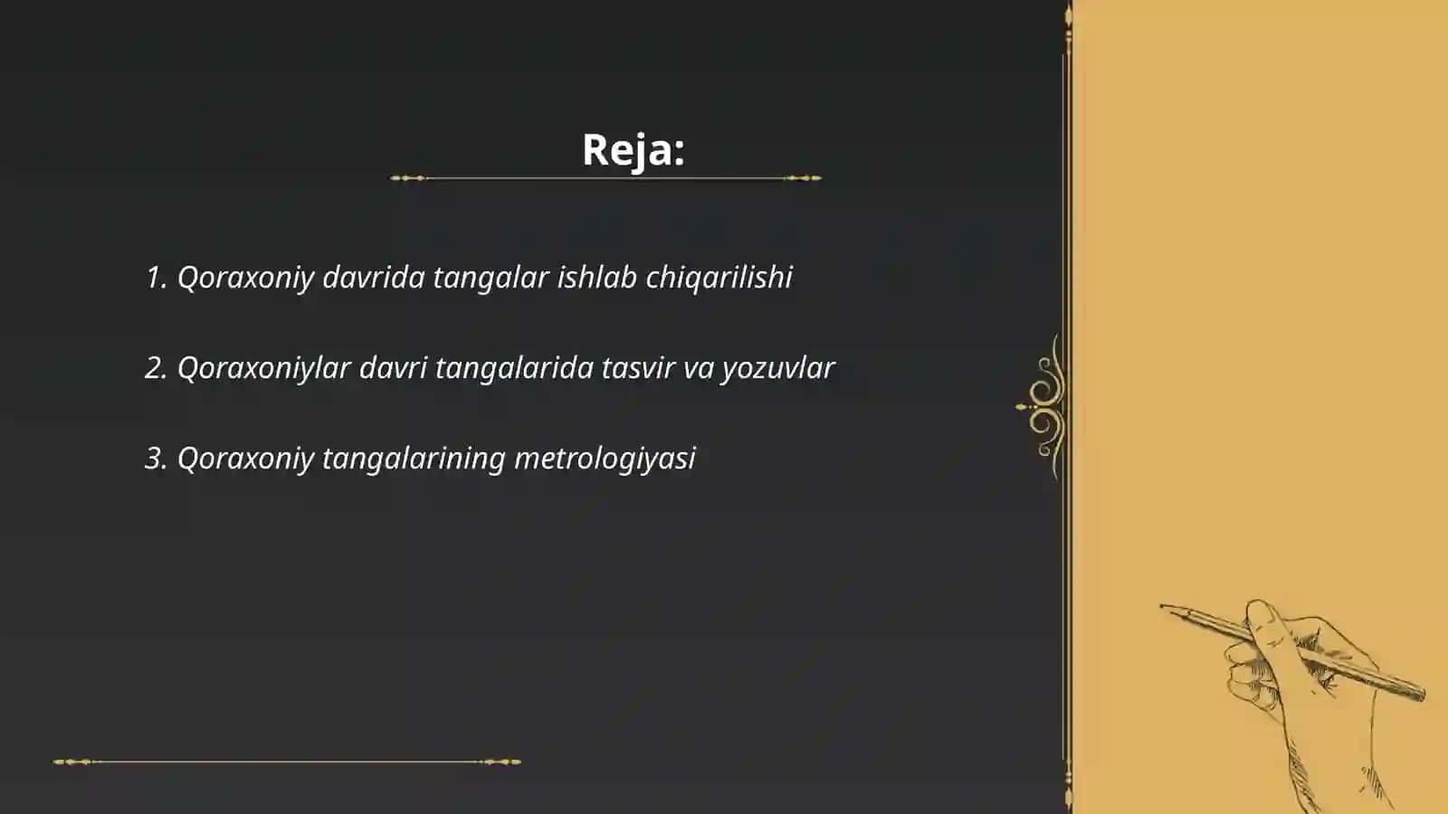 Qoraxoniylar davri tangalari 2