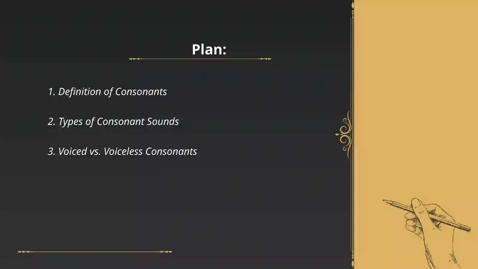 Consonants 2