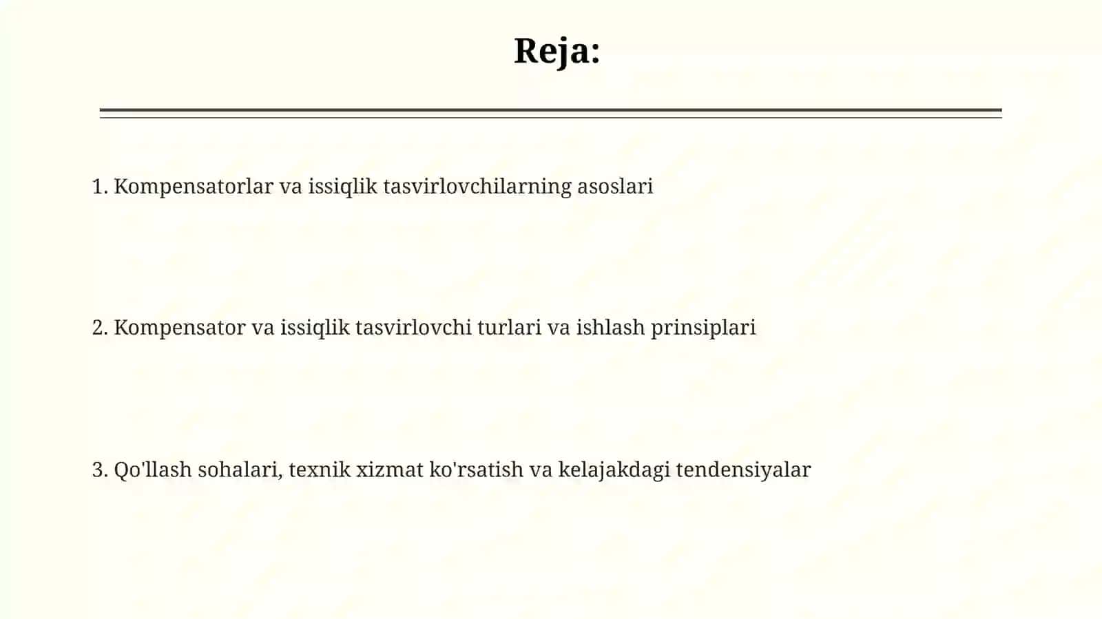 Kompensatorlar va issiqlik kameralar 2