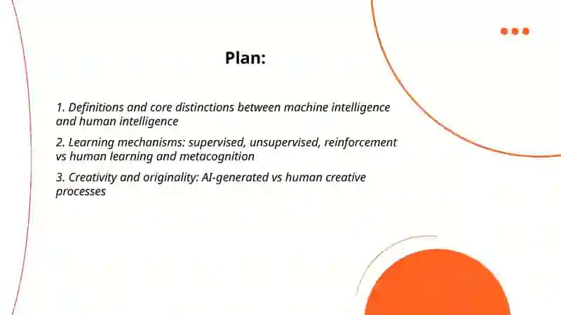 Machine vs.Human Intelligence 2