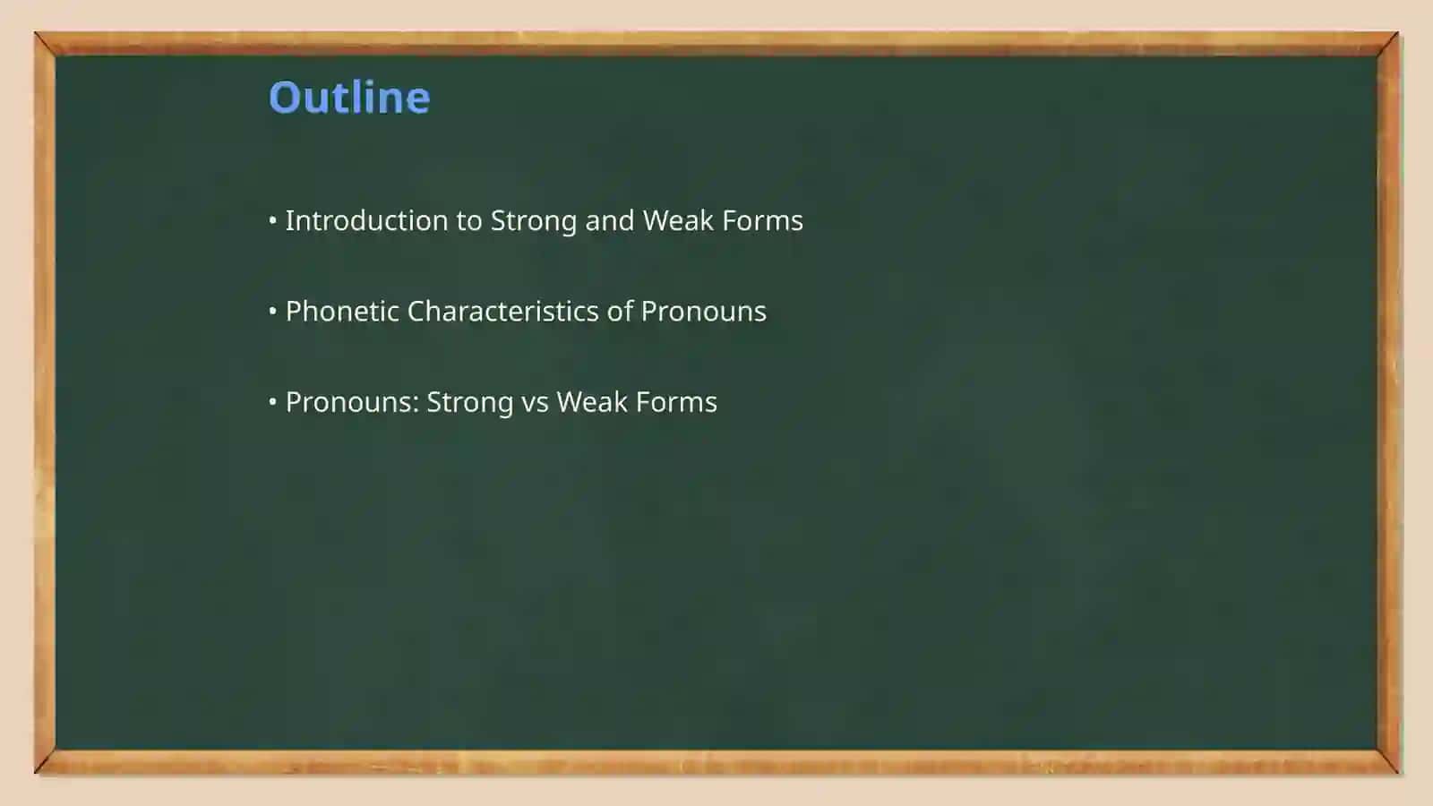 Strong and Weak Forms of Pronouns, Conjunctions and Prepositions 2