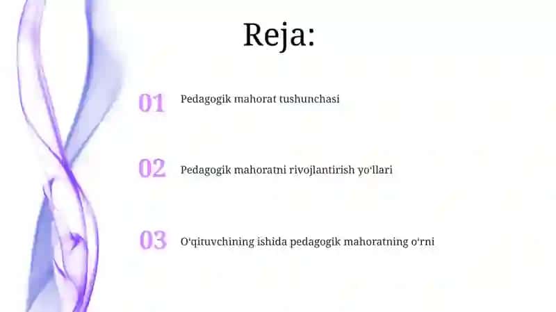 Pedagogik mahorat 2