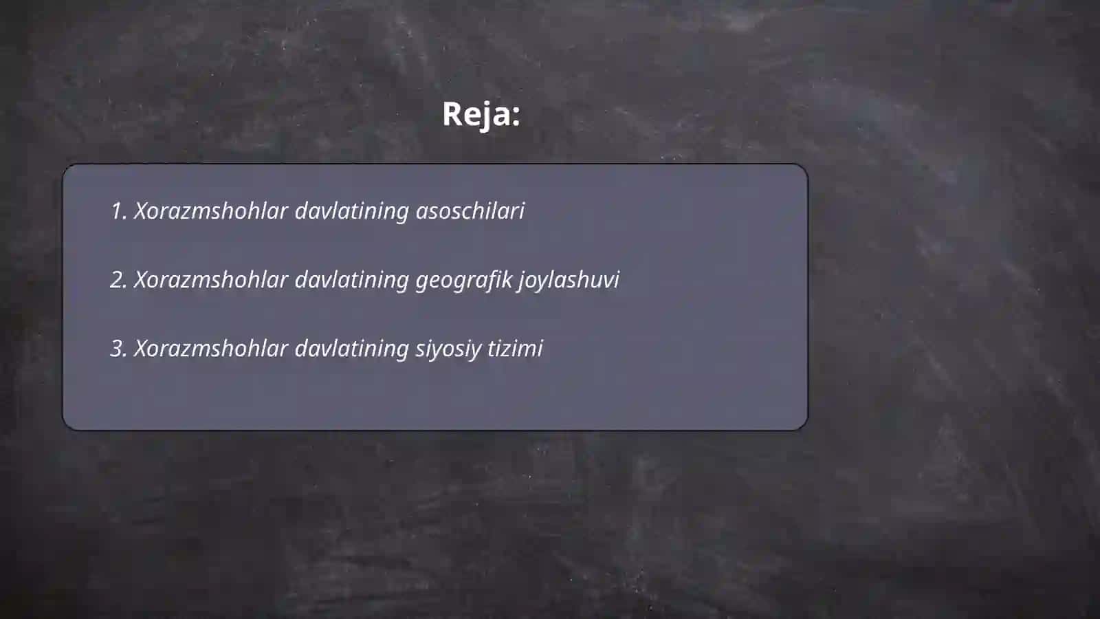 Xorazmshohlar Davlatining Tashkil Topishi 2