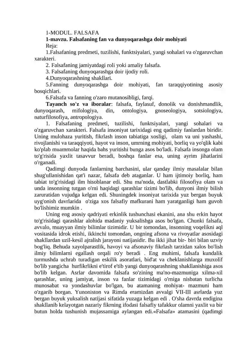Falsafa 2