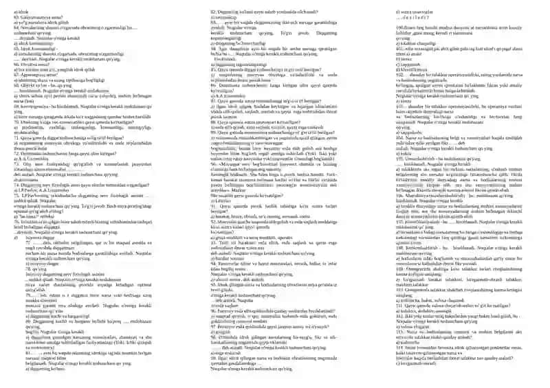 Birinchi psixologik eksperimental laboratoriya TESTLARI 2
