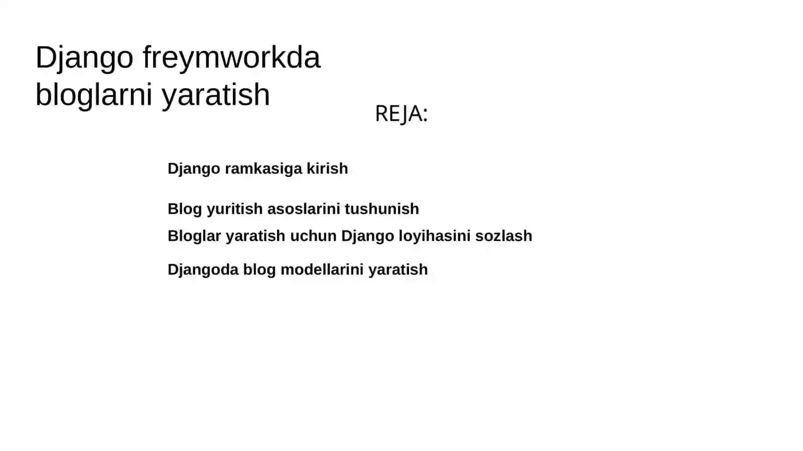 Zamonaviy dasturlashtillaridan tayyorlagan taqdimoti 2