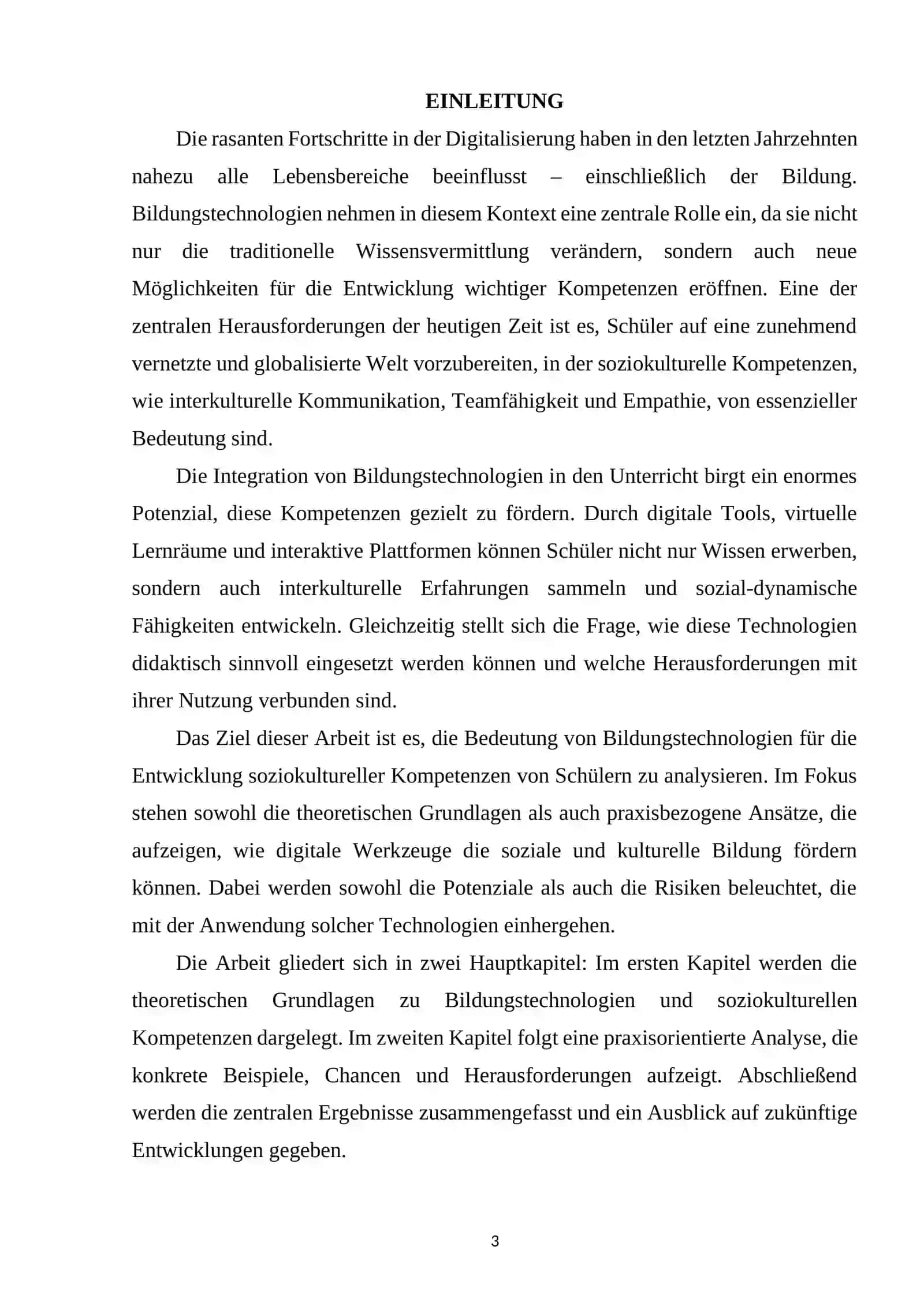 DIE BEDEUTUNG VON BILDUNGSTECHNOLOGIEN FÜR DIE ENTWICKLUNG SOZIOKULTURELLER KOMPETENZEN VON SCHÜLERN 2