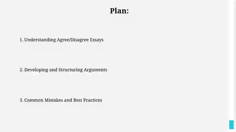 Preparing PPT on essay type: Agree and disagree 2