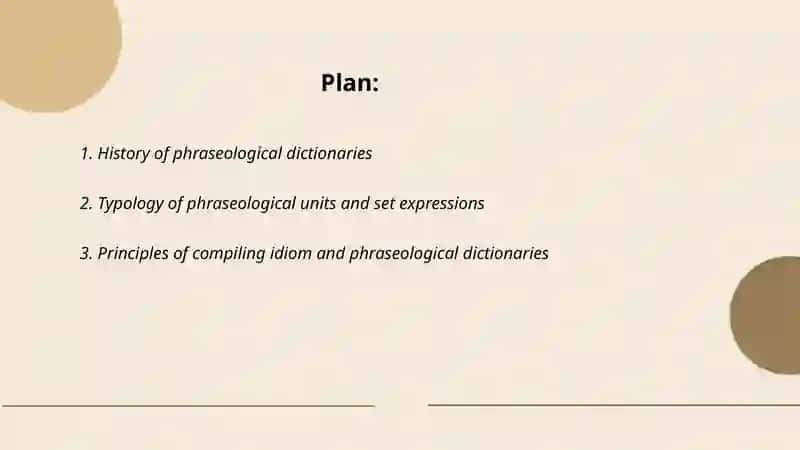 Dictionaries of phraseological units and set expressions 2