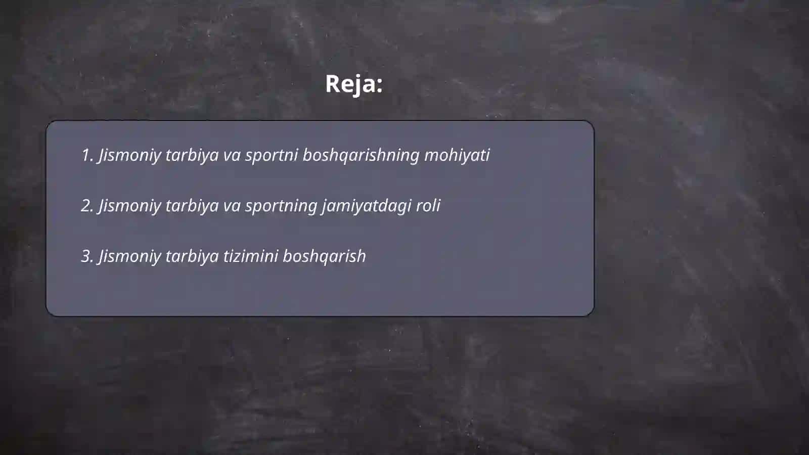 Jismoniy tarbiya va sportni boshqarish fanining maqsadi hamda vazifalari 2