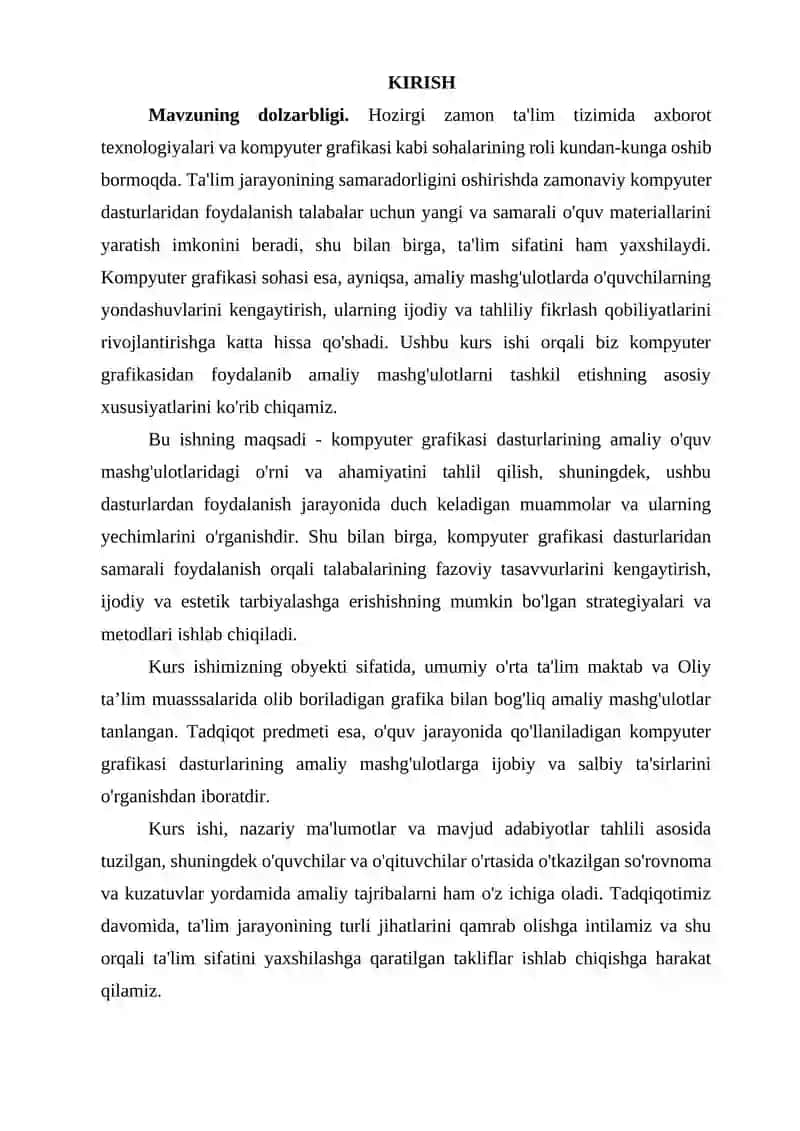 Mavzu: Oliy Pedagogik Ta’lim Muassasalarida Informatika Sohasiga oid Fanlarni O'qitishning Nazariy-Metodologik Asoslari 2