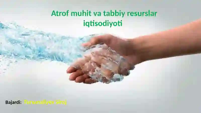 Suvning ifloslanishi va uning ta’siri 2