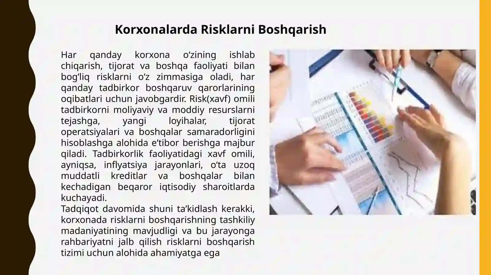 Korxonalarda Risklarni Boshqarish 2