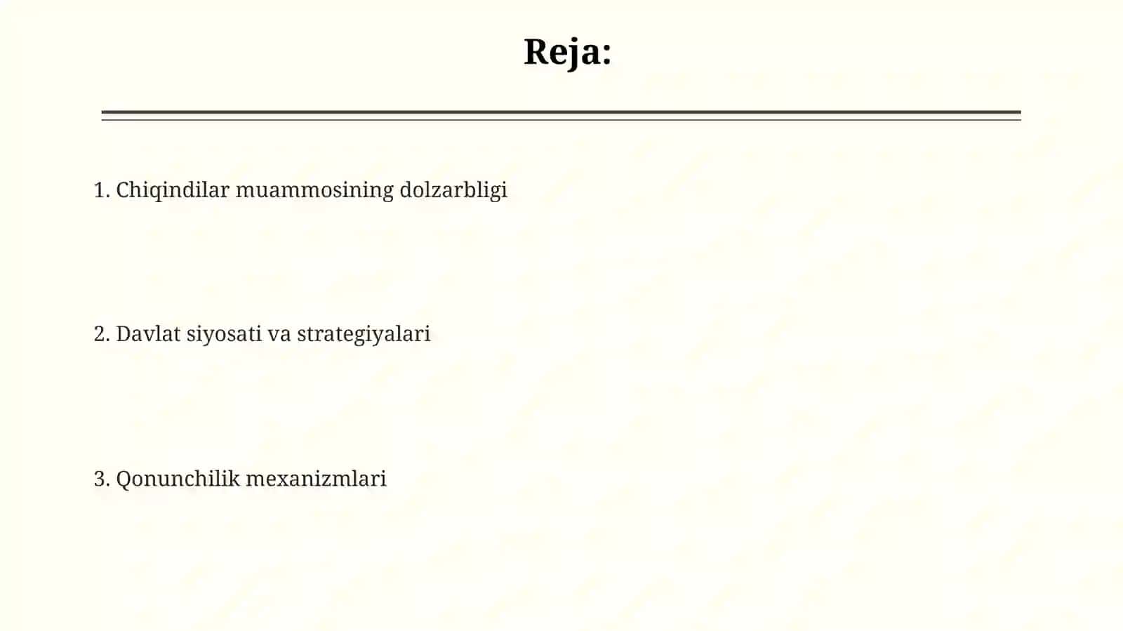 Chiqindilarni boshqarishda davlat siyosati va qonunchilik mexanizmlari 2