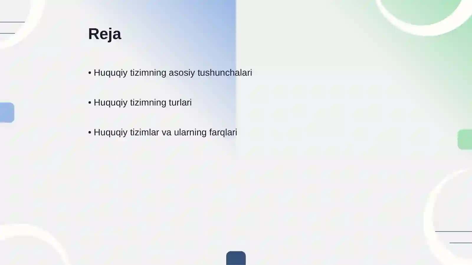 Huquqiy tizim tushunchasi va turlari 2